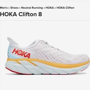 Men’s Hoka One One Clifton 8 size 9